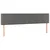 Vidaxl Box spring postelja z vzmetnico siva 120x190 cm umetno usnje