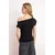 Trendyol Milla Ženska bluza, Crna