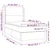 vidaXL Box spring postelja z vzmetnico taupe 90x200 cm blago
