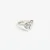 Prstan TwoJeys Broken Heart Ring Silver 48 mm