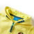 vidaXL Dječja majica s kapuljačom i patentnim zatvaračem svjetložuta 104