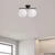 Opviq Luster Luminar-14115, 42x20x27cm, IP20, Belo-crni