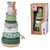Drevená skladacia veža Baby HIPP Stacking Tower Eichhorn 8 dielov výška 19 cm od 12 mes EH5869