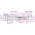 Set vanjskih sofa 8 pcs Bijela i krem 79 x 79 x 37 cm