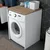 Hanah Home KD103 Polica, Hrast-Bela