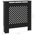 Pokrov za radijator MDF crni 78 cm