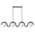 Opviq luster GEDIK-20443-E, 4 × E27, braon
