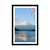 Plakat s paspartujem razgled z jezera na Fuji - 20x30 no frame
