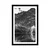 Plakat s paspartujem Morsko oko v Tatrah v črnobeli varianti - 30x45 black