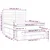 Vidaxl Box spring postelja z vzmetnico temno rjav 140x190 cm blago