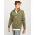 JACK & JONES Majica JORVESTERBRO oliva/off-bela