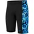 Speedo print panel jammer junior anthracite/hyper teal 140cm
