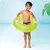 shumee Plavalni obroč z ročaji 76 cm rumene barve INTEX 59258