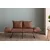 Atelier del Sofa Dvosed na razvlačenje Viper 2, Svetlobraon