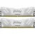 Kingston RAM memorija DDR5 32GB (2x16GB) 7200MHz CL38 DIMM [FURY Renegade] White XMP KF572C38RWK2-32