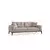 Atelier del Sofa Trosed na razvlačenje Sinor 92x75x225cm Bež