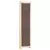 vidaXL Paravan 4-delni 160x170x4 cm rjavo blago