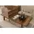 Hanah Home Trpezarijski set Vina Bench 03 0701, 7 delova, Sivi