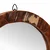 Vidaxl Toaletna mizica Rjava 90 x 76 x 45 cm Trdna obnovljena les
