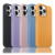 Maska Beautiful Shine Leather za iPhone 16 Pro Max tamno ljubicasta