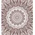 Tapeta Mandala harmonije na rjavem ozadju - 245x270