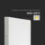 LED stropna svetiljka LED/24W/230V 3000K 28,7x28,7 cm bela