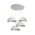 BRILAGI - Luster na sajli WABI SABI 4xE27/60W/230V bela
