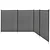 Costway Ograja za bazen 366x122 cm