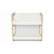 Hanah Home Polica za knjige, 57x55x34cm, Bela