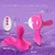 SuperLove Sit & Ride Powerful G-Spot & Clitoral Grinding Vibrator with Remote & App Pink