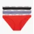 Calvin Klein ženski donji veš 3 Pack Bikini Briefs - Carousel 000QD3588E1CX