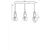 Opviq Luster 2617450, Zlatne boje