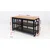 Hanah Home TV komoda Zent, 90 cm, atlantski bor / crna