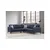 Kristal 2+Corner+2 - Anthracite Anthracite Corner Sofa-Bed