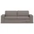 Vidaxl Kavč Taupe 222 x 80 x 82 cm blago