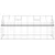 Staklenik s okvirom srebrni 445 x 169 x 195 cm aluminijski