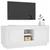TV ormarić bijeli 102 x 35 x 45 cm od konstruiranog drva