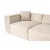 Atelier del Sofa Dvosed Lora 108x65x220cm Krem
