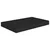 Plutajuće zidne police 2 kom crne 40 x 23 x 3,8 cm MDF