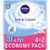 NIVEA Baby Soft&Cream vlažne maramice ekonomično pakiranje 6-pack 6x63 komada
