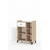 Hanah Home višenamenski ormarić Pidas, 80 cm, hrast Sonoma / beli