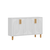 Hanah Home Konzolni sto Rodney, 120x73.6x29.6 cm, Beli