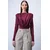 Trend Alacati Stili Ženska bluza Alc-X15063, Bordo