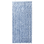 vidaXL Zavesa proti mrčesu iz šenilje 100x220 cm modra, bela, srebrna