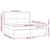 vidaXL Box spring postelja z vzmetnico bela 200x200 cm umetno usnje