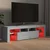 TV ormarić s LED svjetlima siva boja betona 140x36,5x40 cm