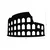 Dekorativno LED osvetljenje Colosseum - Blue Blue