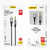 DUDAO L11Pro avdio kabel Lightning/3.5mm mini jack, siva