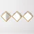 Lessentiel Maison Set ogledala SETAYNA_050, 24x24cm