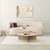 Hanah Home Klub sto Podium 99x35cm, Bež